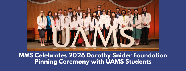 The 2026 Dorothy Snider Foundation scholarship students pose with Memphis Medical Society staff.